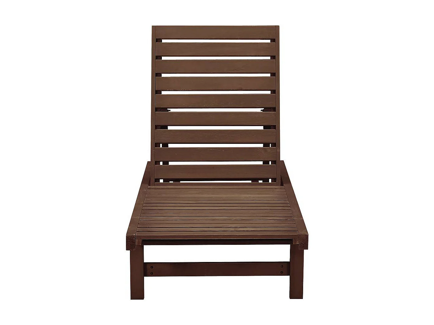 Bain de Soleil en bois "Rawai" - Marron