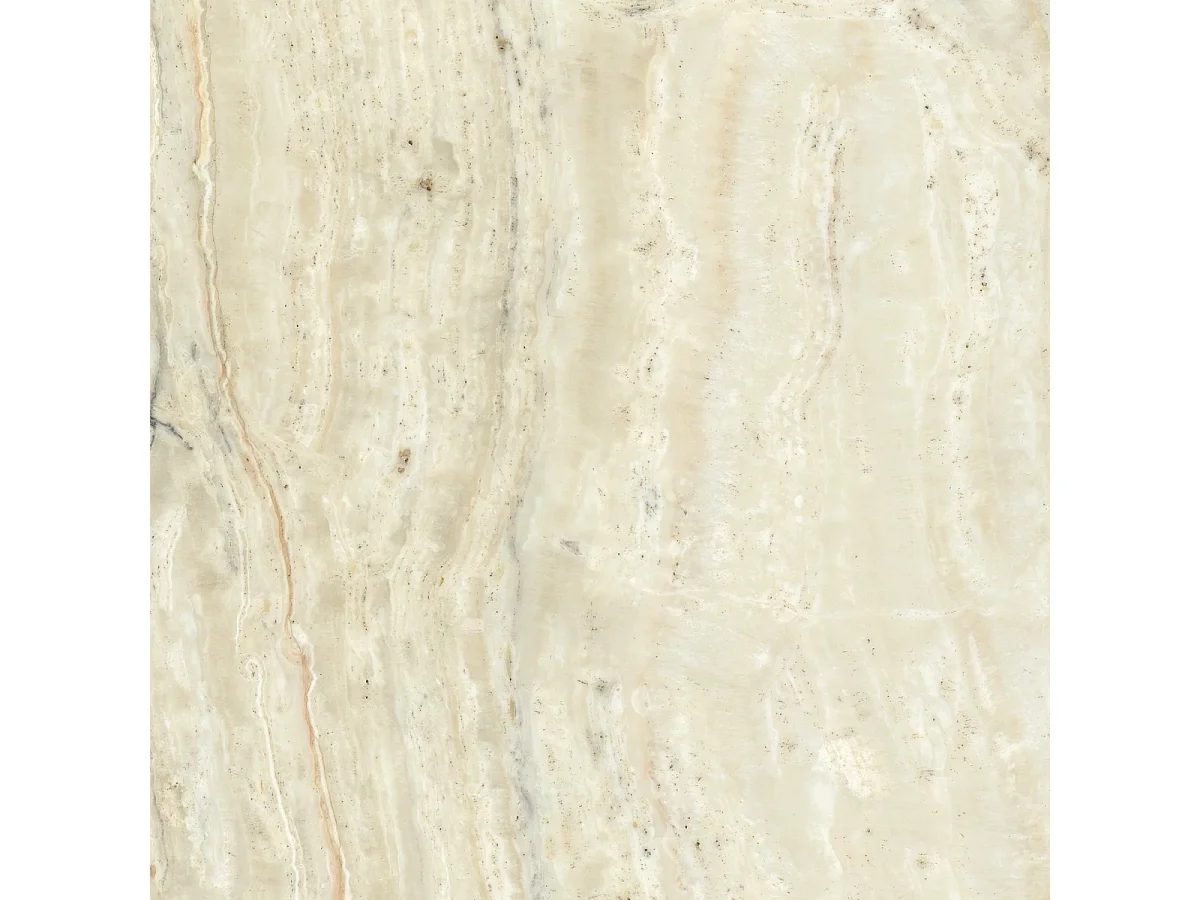 Kit 2 Panneaux Muraux Décoratifs de Douche - 120x120 cm  - Ép. 4mm - Effet Marbre Beige - SABANA KOBERTIN