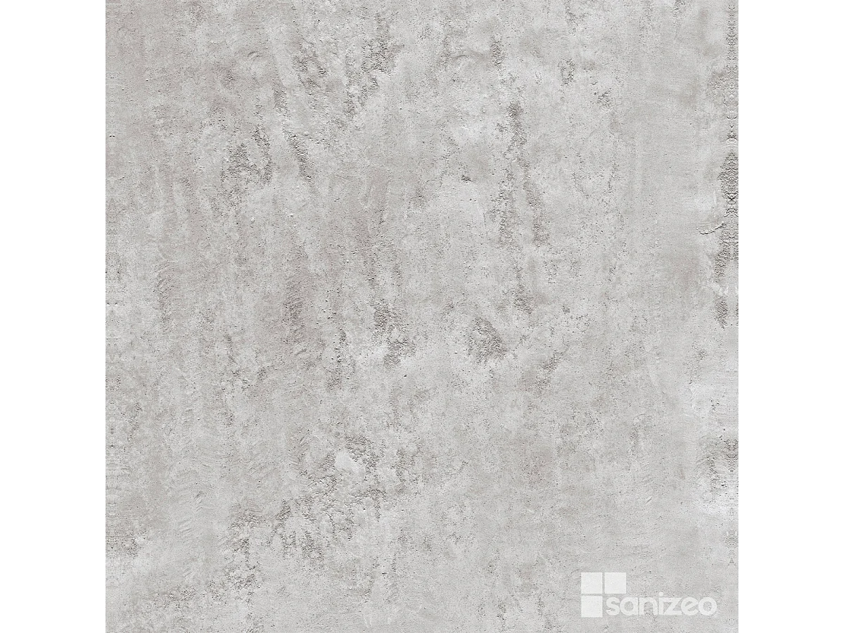 Lot de 2 Panneaux d'Habillage pour Douche et Baignoire, L120*l120*0.4 cm, effet béton, Urban Concrete by SANIZÉO