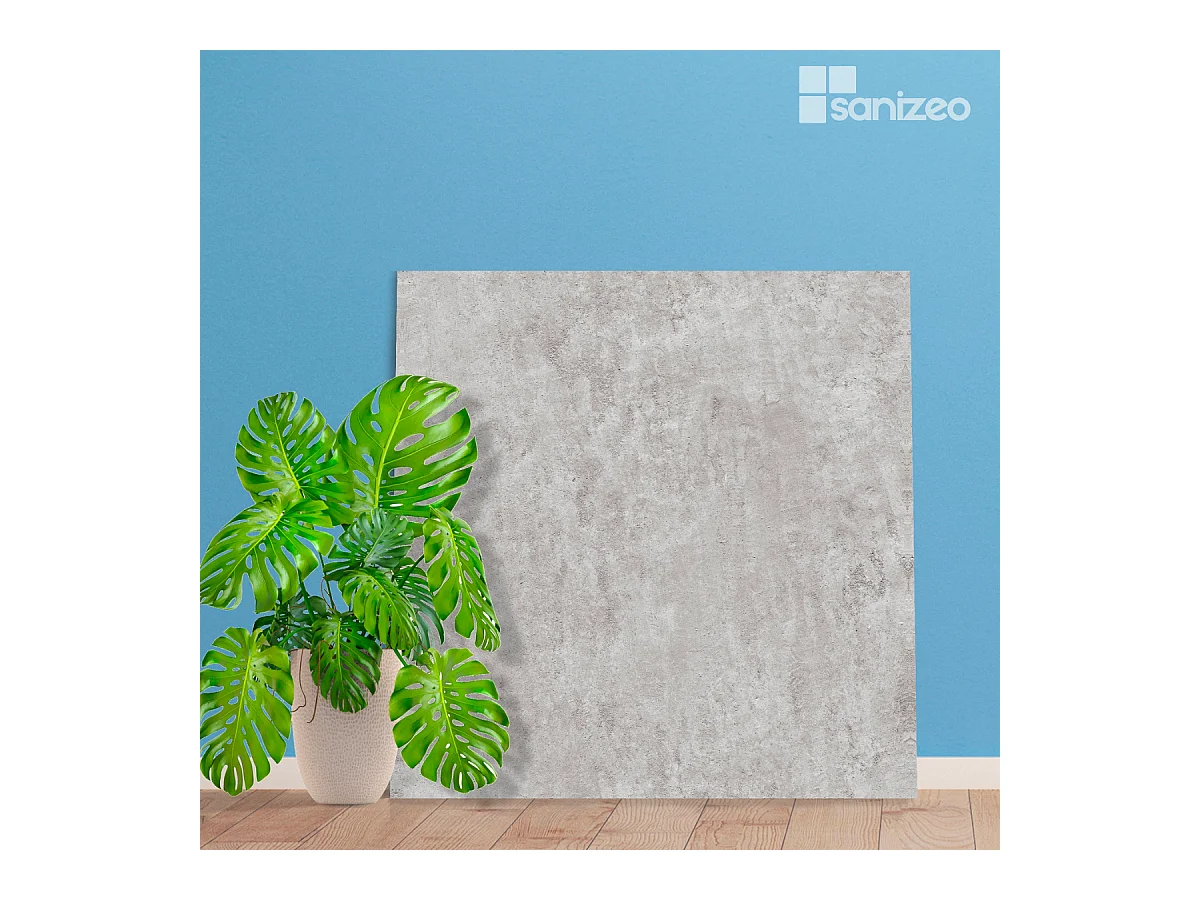 Panneau Habillage WC suspendu , L120*l120*0.4 cm, effet béton, Urban Concrete by SANIZÉO