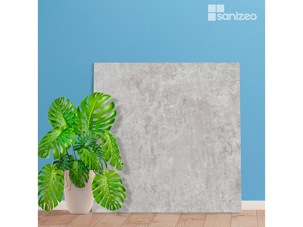 Panneau Habillage WC suspendu , L120*l120*0.4 cm, effet béton, Urban Concrete by SANIZÉO