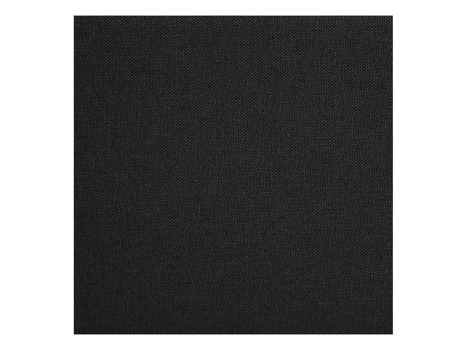 Lit double pour adulte MATHIEU avec sommier 140x190 cm 2 places / 2 personnes, tête et pied de lit capitonnés, en tissu noir