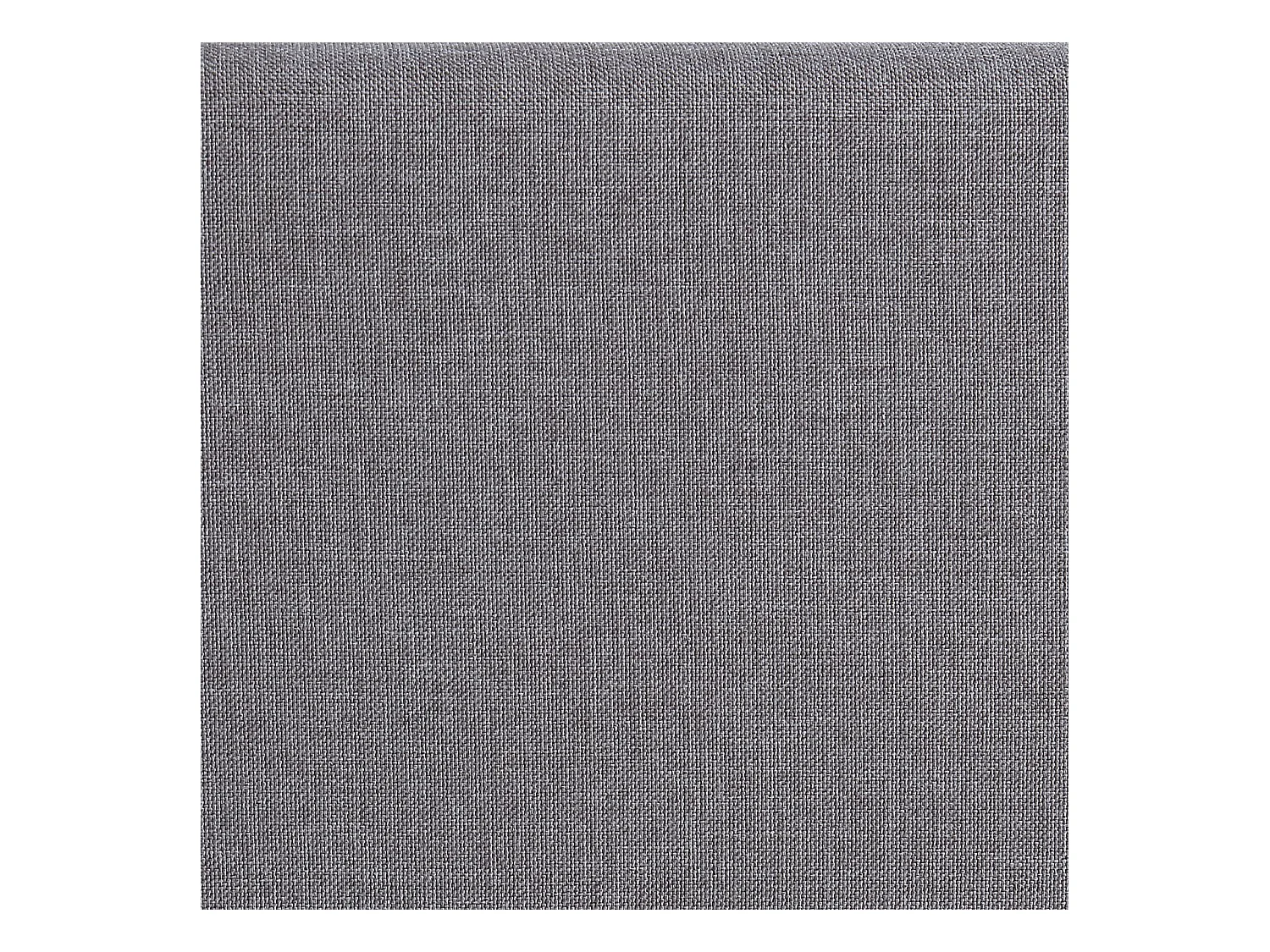 Lit futon simple pour adulte NIZZA 120x190 cm 1 place et demi / 1 personne, avec sommier et pieds en métal chromé, tissu gris