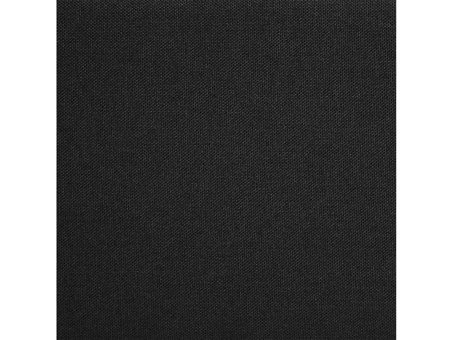 Lit futon simple pour adulte NIZZA 120x190 cm 1 place et demi / 1 personne, avec sommier et pieds en métal chromé, tissu noir