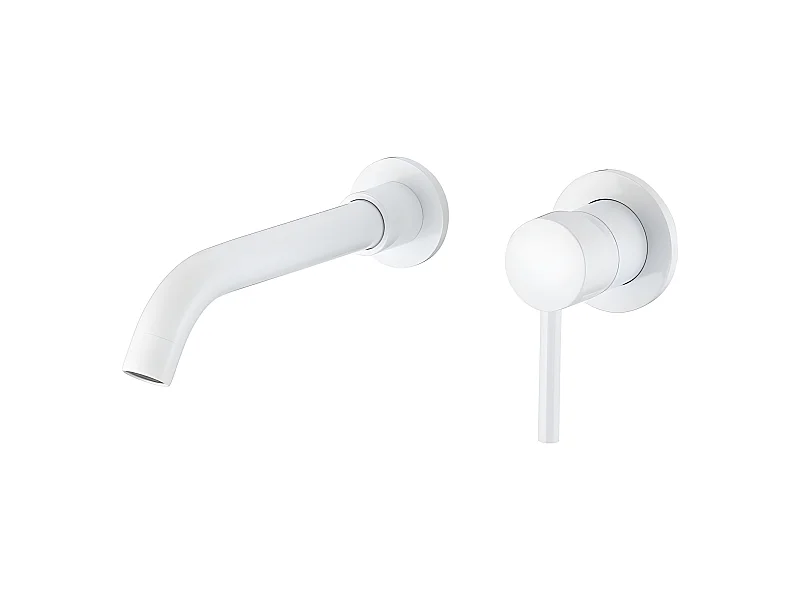Unterputz-Waschtischarmatur BRAMPTON in weiß