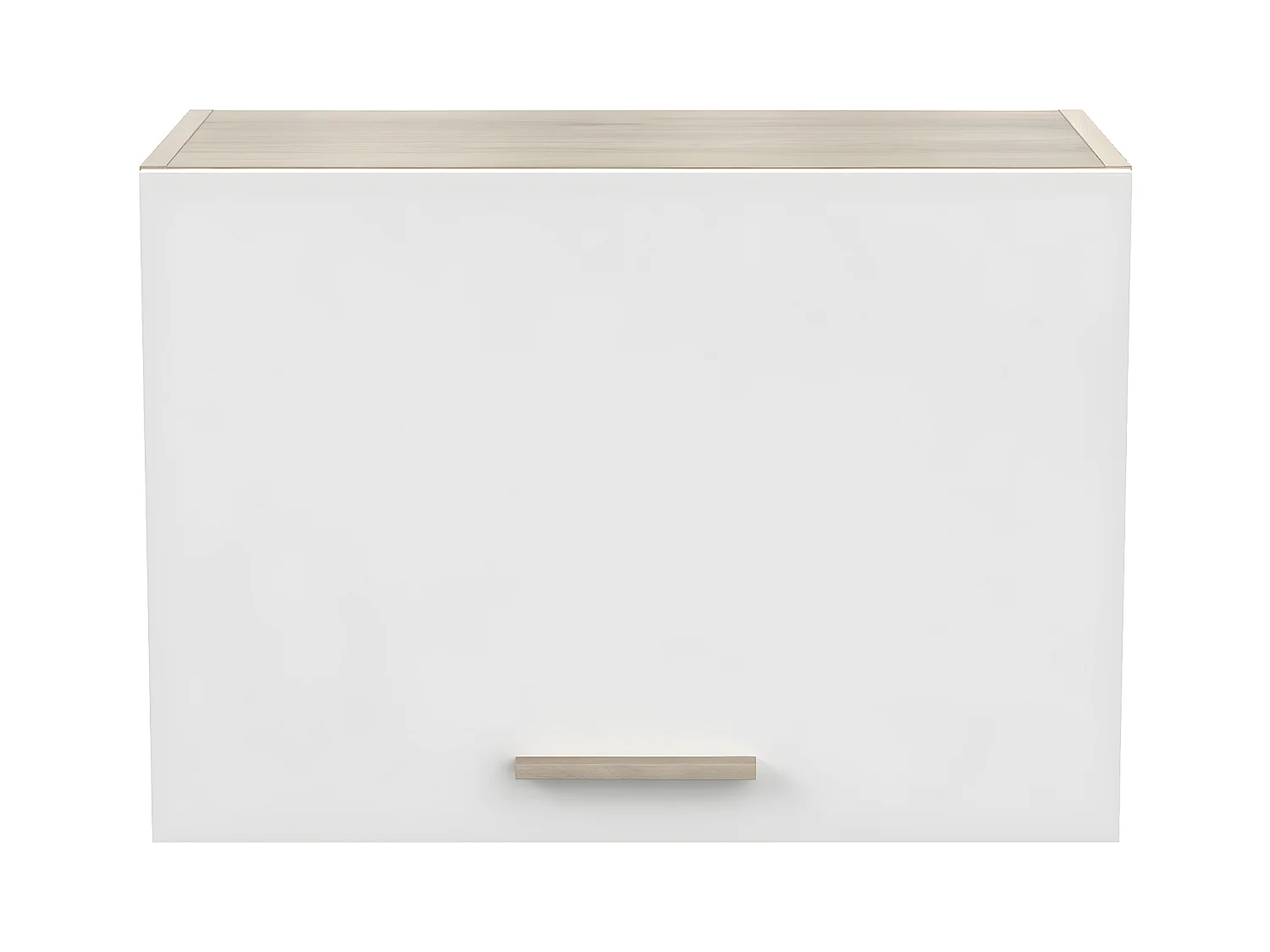 Meuble pour hotte coloris chêne kronberg, blanc - Longueur 60 x Hauteur 42 x Profondeur 30 cm