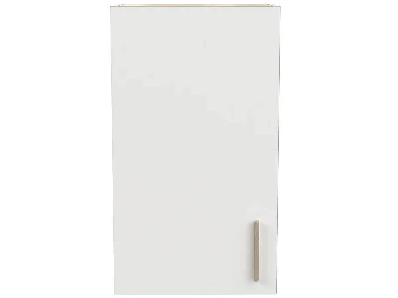 Meuble haut de cuisine coloris chêne kronberg, blanc - Longueur 40 x Hauteur 70 x Profondeur 30 cm