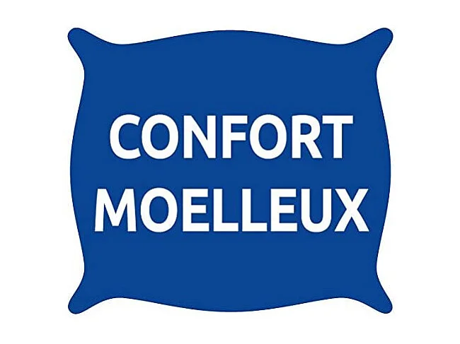 Polochon volume pour lit 90 "Bleu Calin" confort super gonflant Isolane