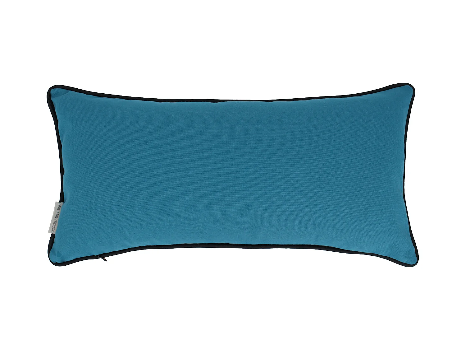 Housse de coussin 30x60 cm MONTSEGUR bleu Prusse