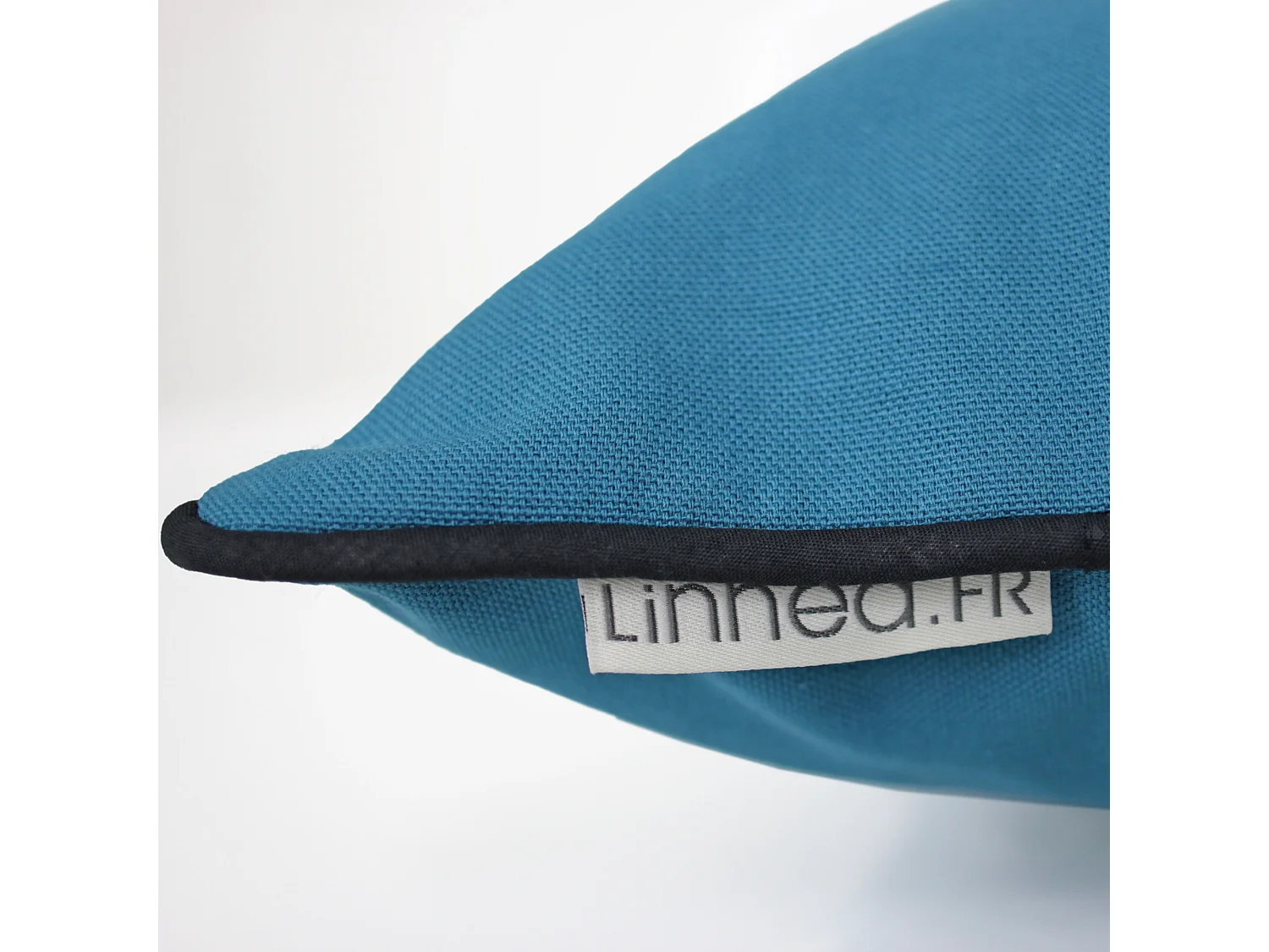 Housse de coussin 30x60 cm MONTSEGUR bleu Prusse