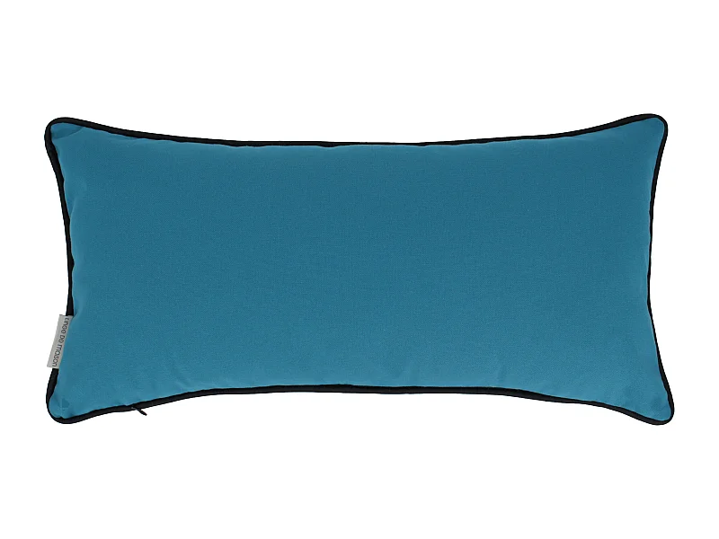 Housse de coussin 30x60 cm MONTSEGUR bleu Prusse