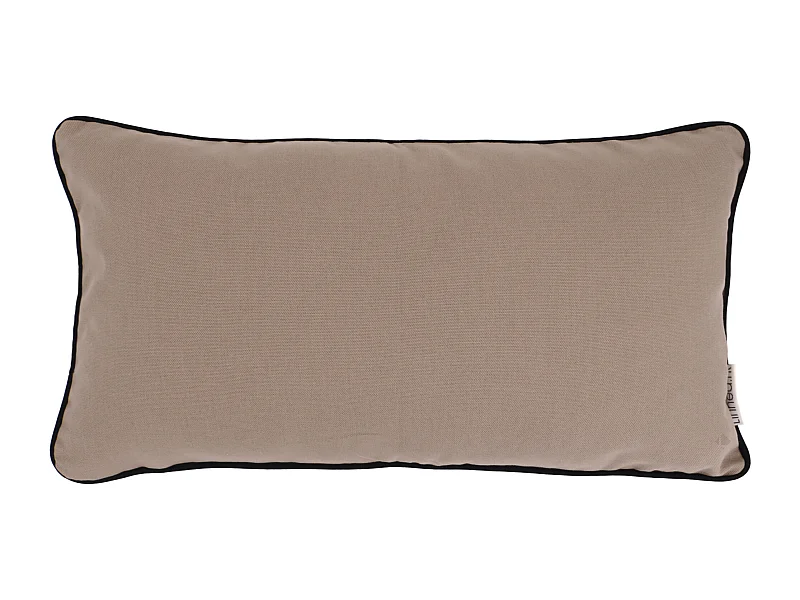 Housse de coussin 30x60 cm MONTSEGUR marron Tourterelle