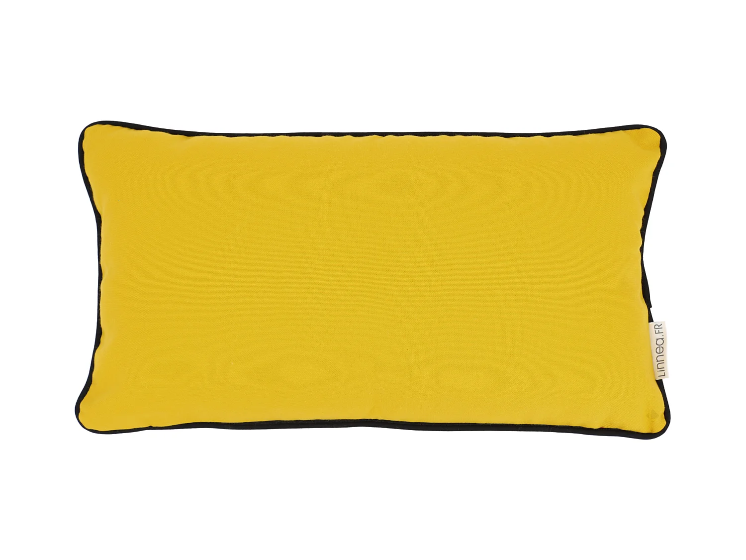 Housse de coussin 30x60 cm MONTSEGUR jaune Curcuma