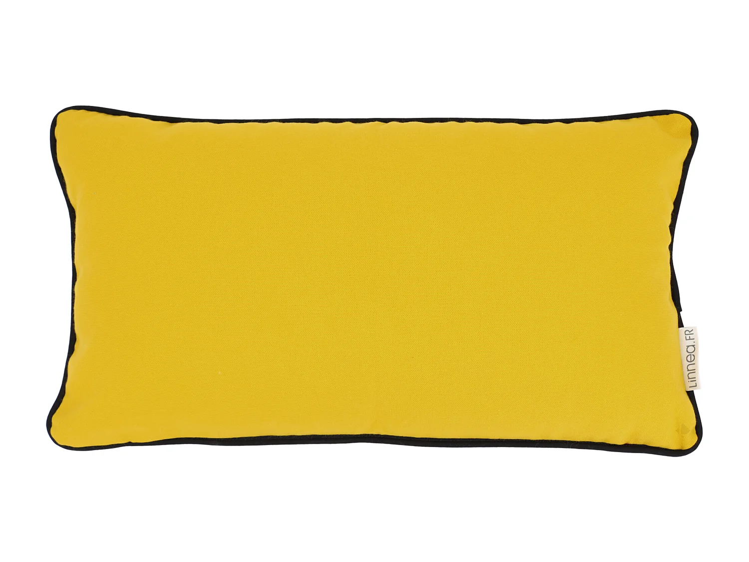 Housse de coussin 30x60 cm MONTSEGUR jaune Curcuma