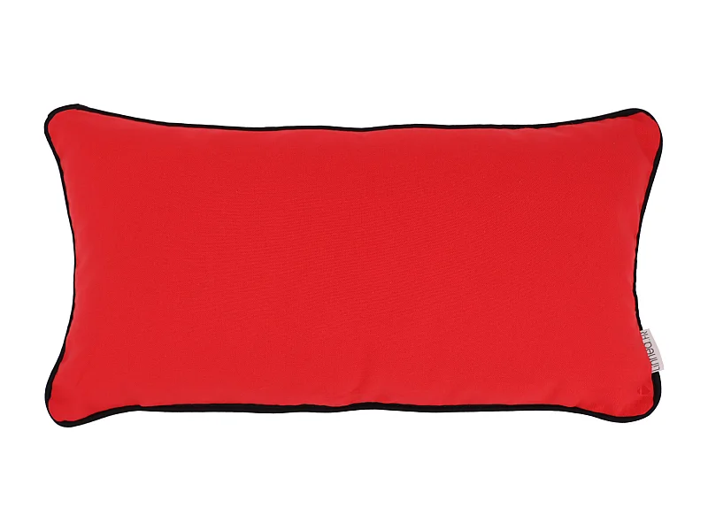 Housse de coussin 30x60 cm MONTSEGUR rouge Tomate