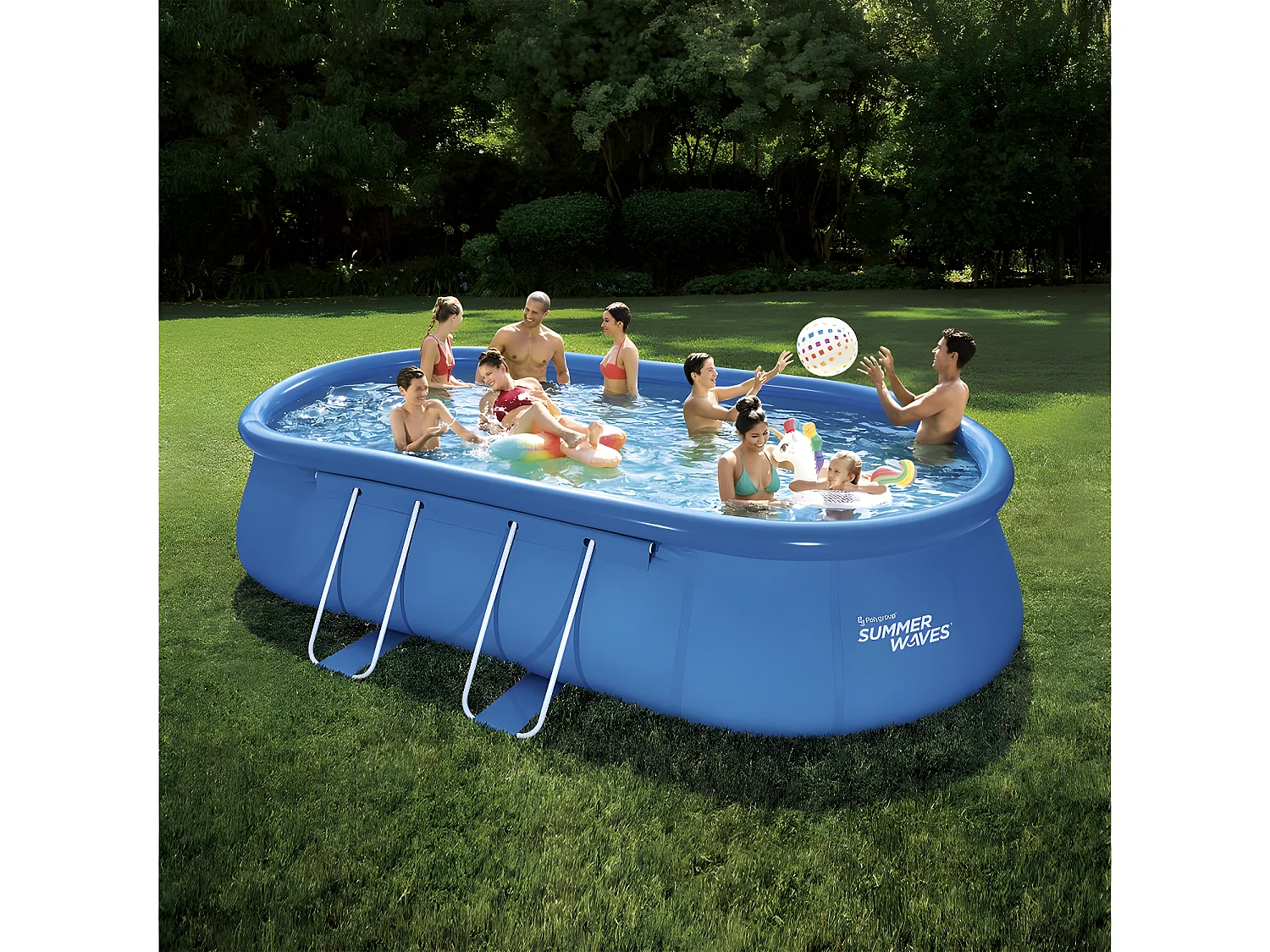 Piscine autoportante - 6.10 x 3.66 x 1.22 m