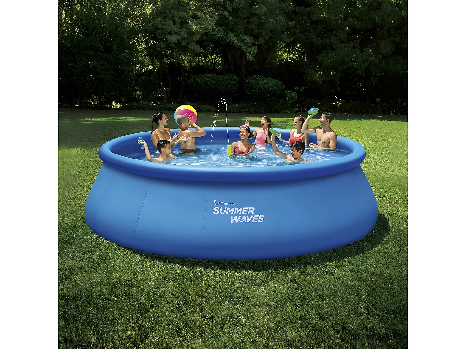 Piscine autoportante ronde - Ø 4.57 x H 1.22 m