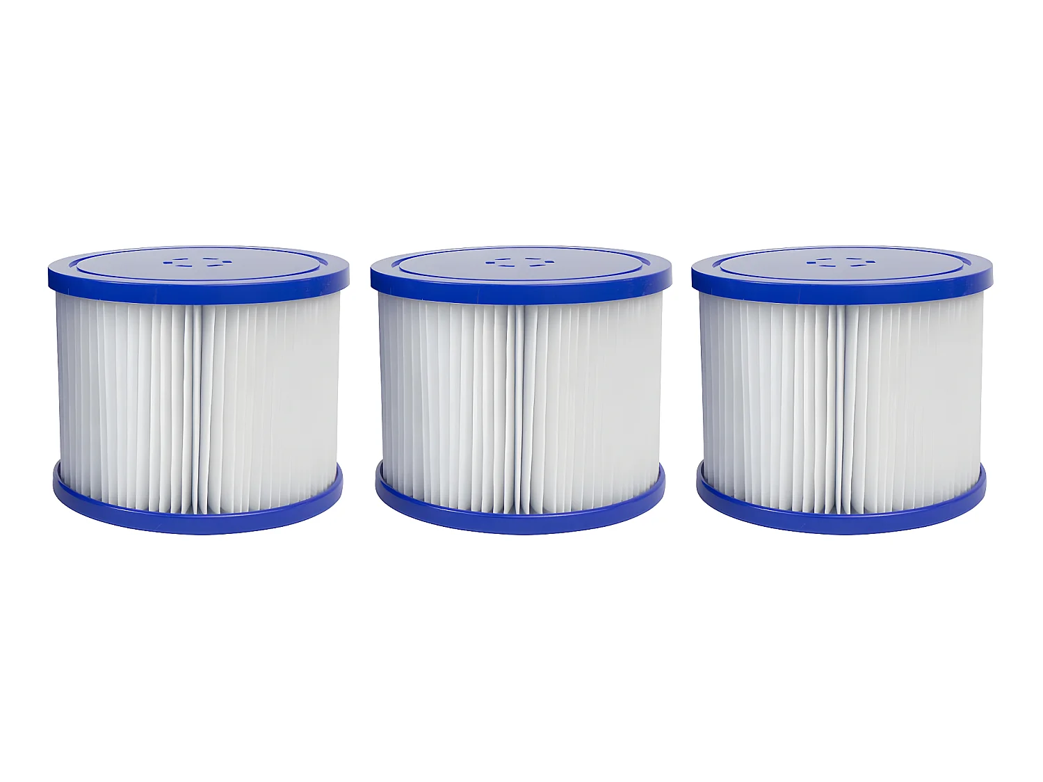 Juego de 3 cartuchos de filtración para spa hinchable
