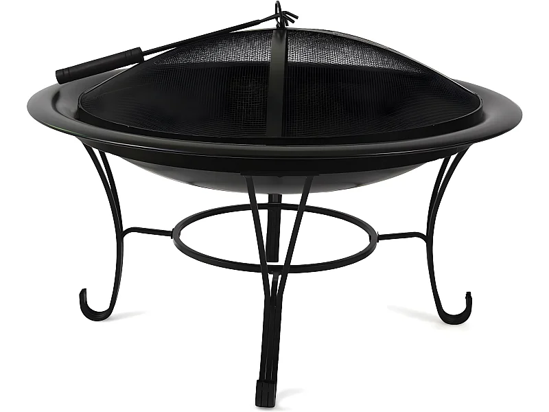 Brasero exterior "Brasero 2" - Ø 76 cm - Negro