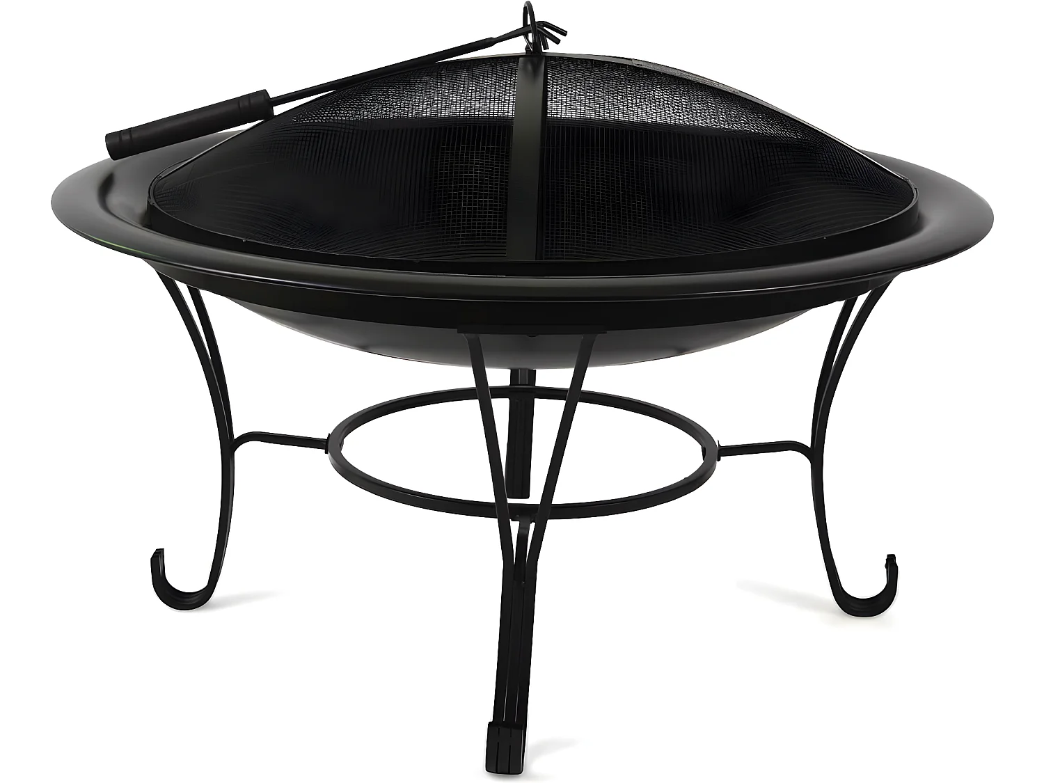 Aquecedor exterior "Brasero 2" - Ø 76 cm - Preto