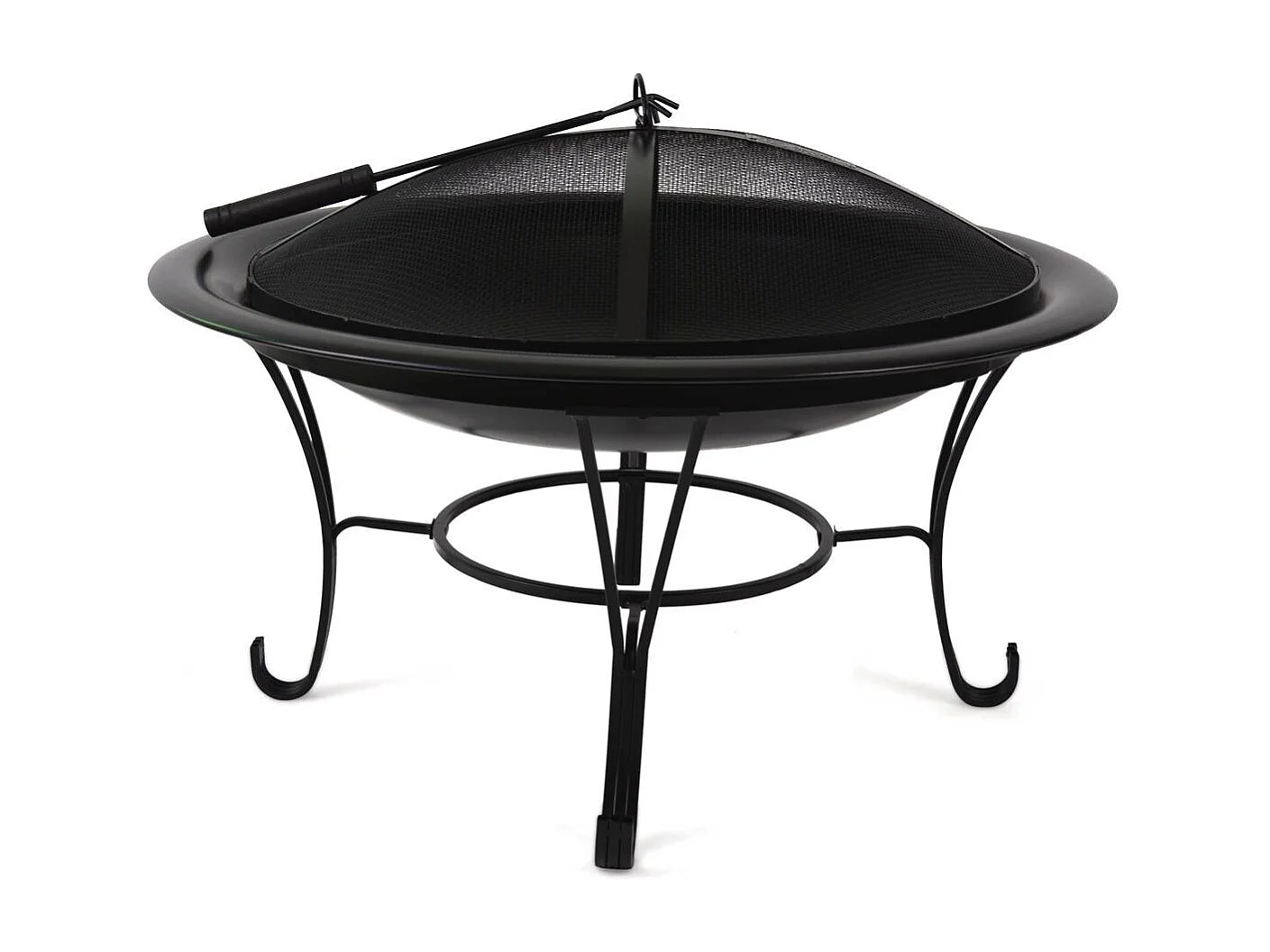 Chauffage d'extérieur "Brasero 2" - Ø 76 cm - Noir