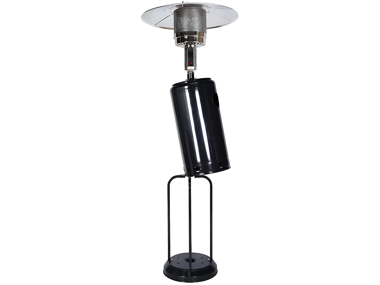 Parasol chauffant gaz "Solar" 13 KW - Noir