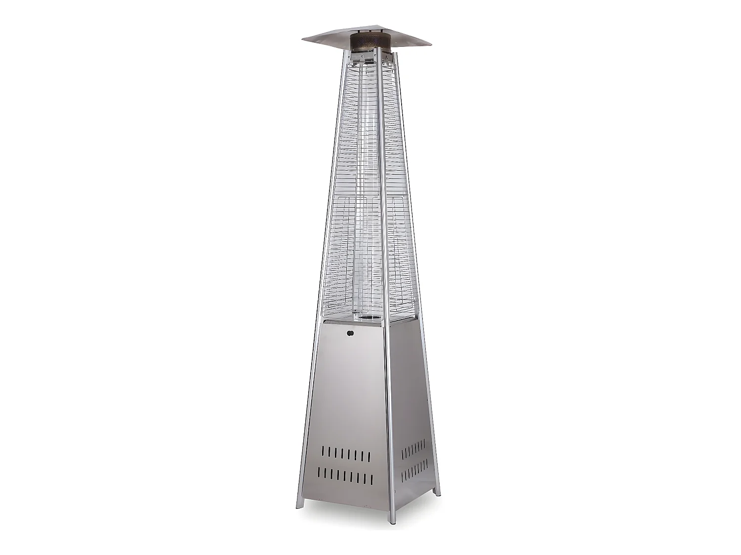 Parasol chauffant gaz "Kheops" 13 KW - Acier