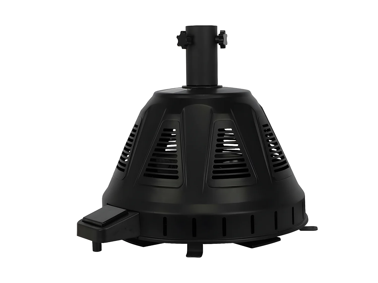 Base calentador para parasol "Cola" - Negra