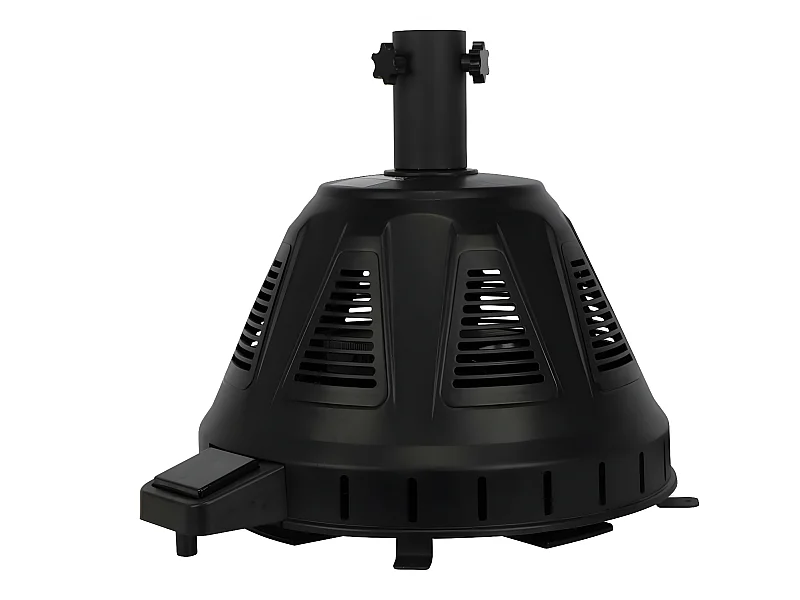 Pied chauffant de parasol "Colas" 1500W - Noir