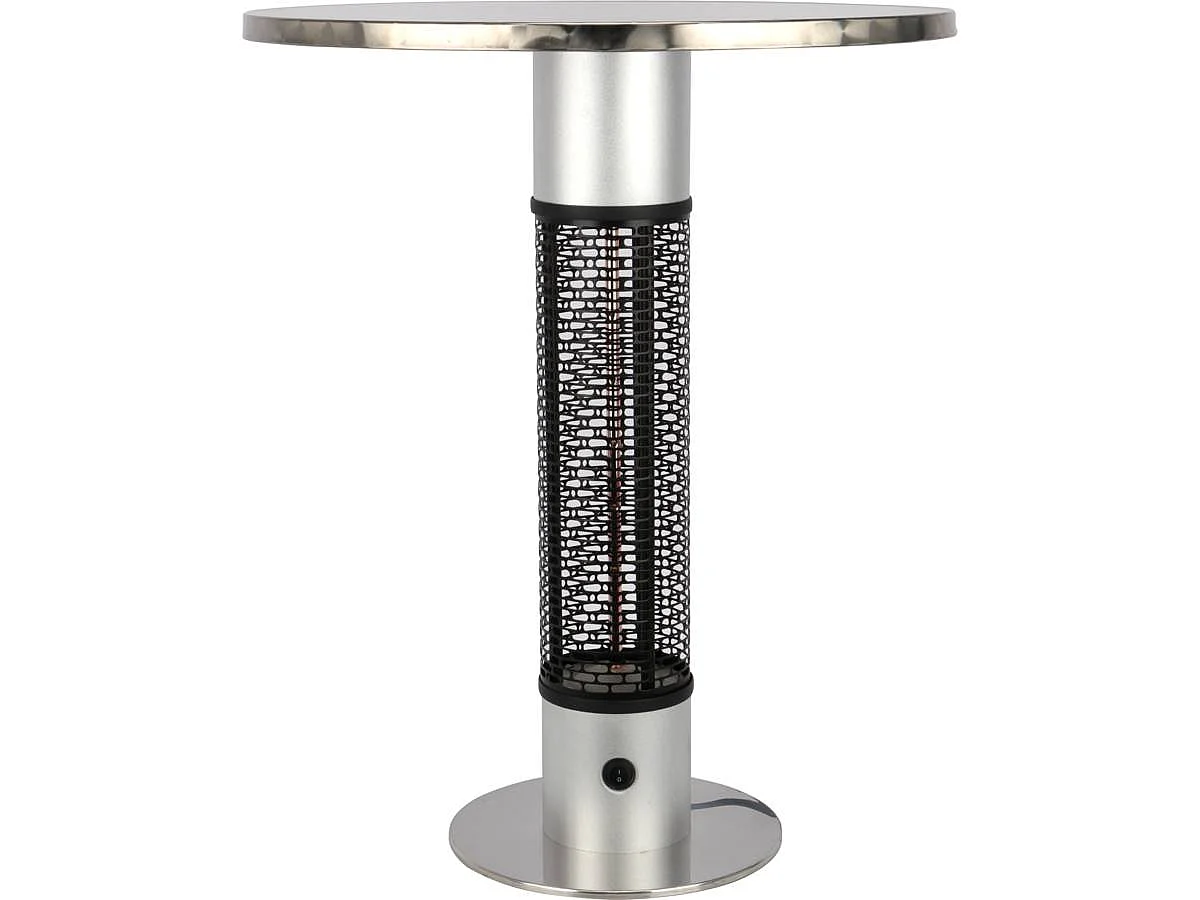 Bartafel hoge tafel outdoor met elektrische verwarming "Colin" - Metaal