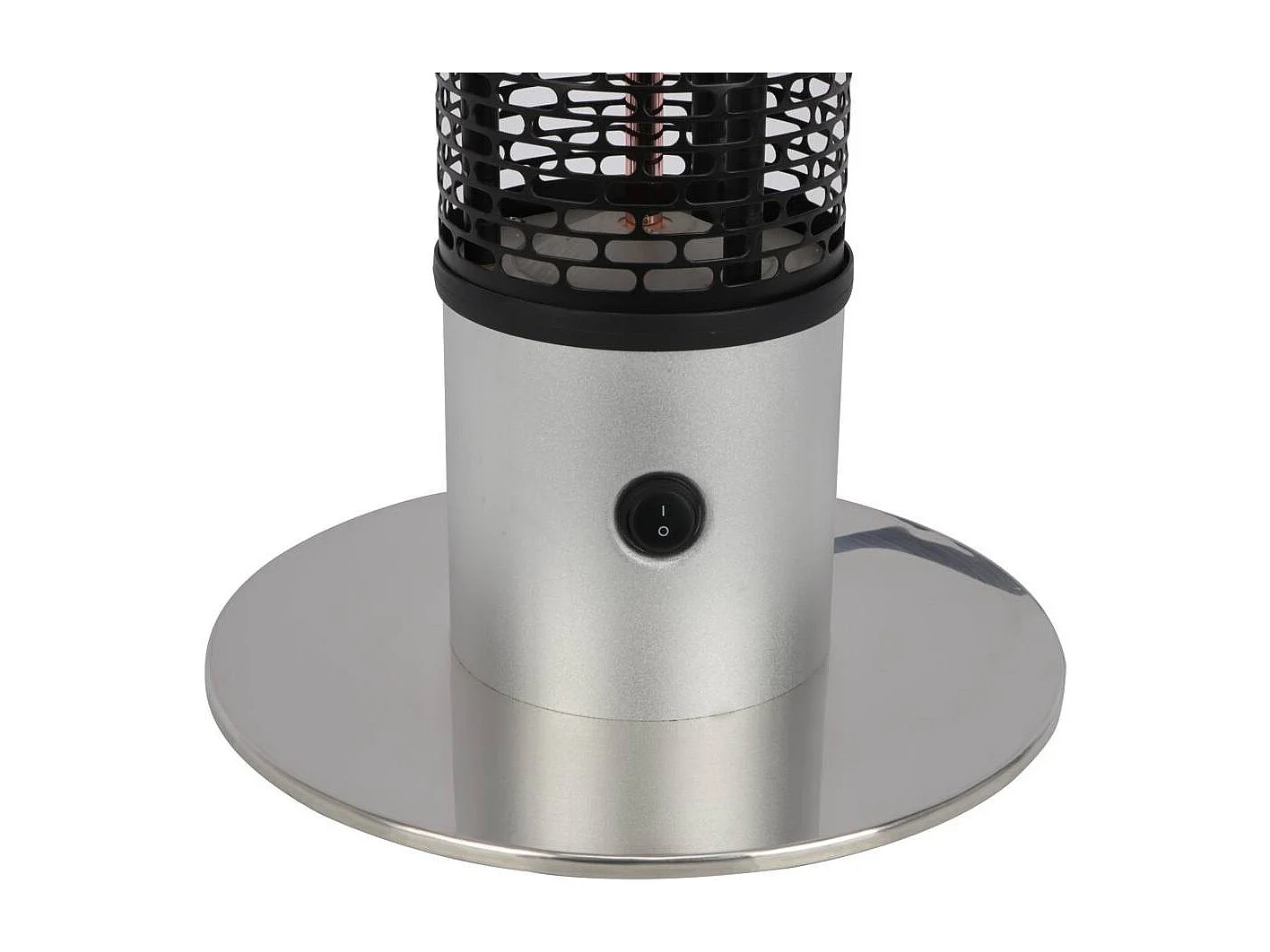 Table chauffante électrique de jardin "Colin" - métal