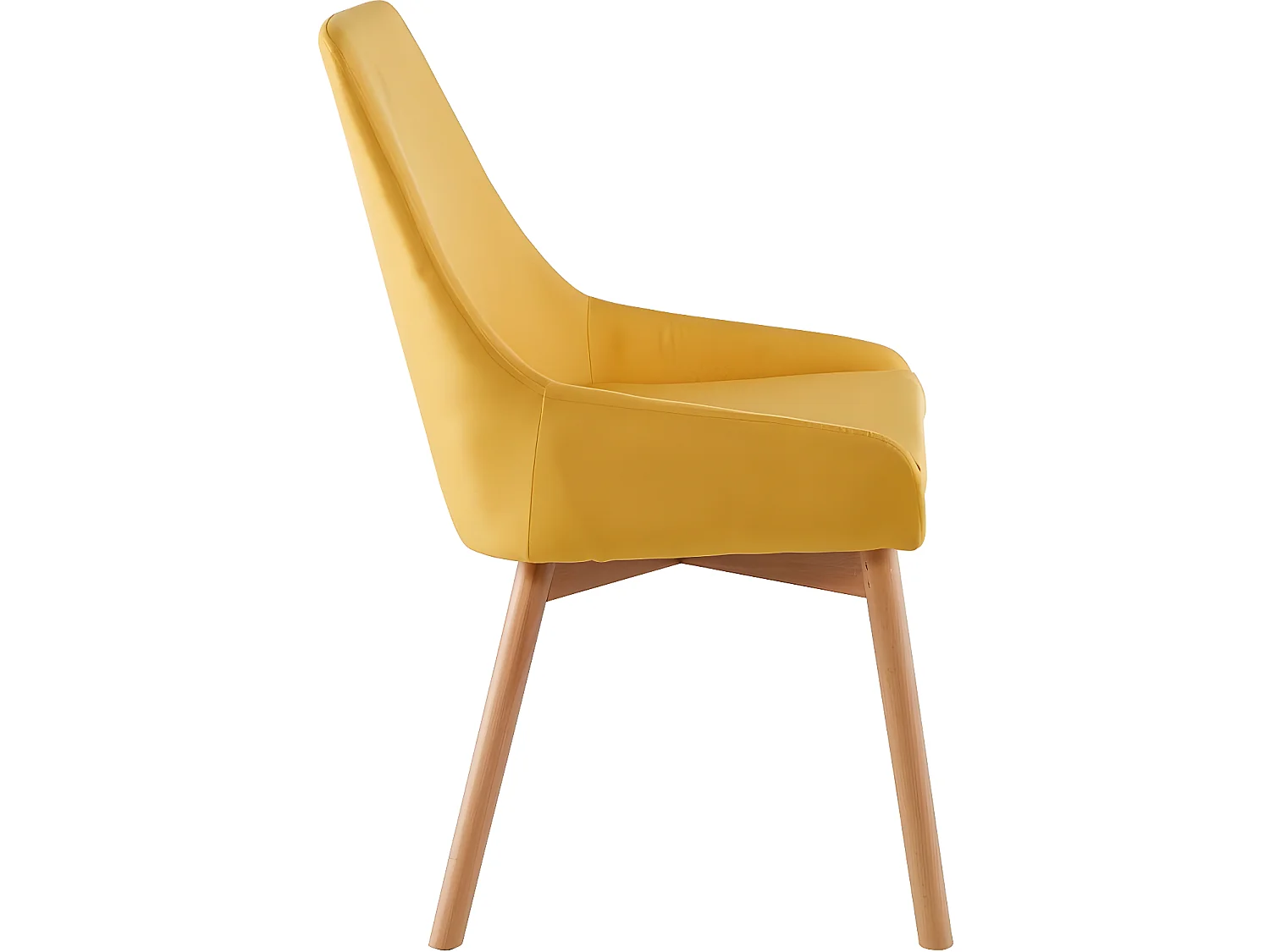 Lot de 2 chaises "Tamiko" - Jaune