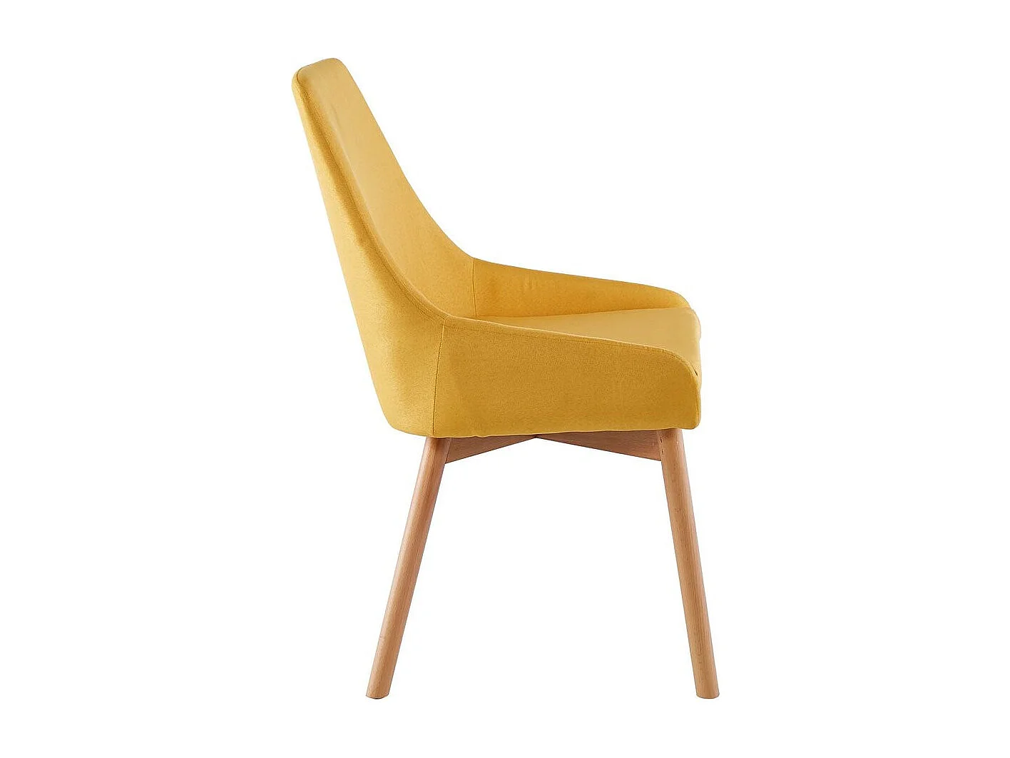 Lote de 2 sillas "Tamiko" - Amarillo