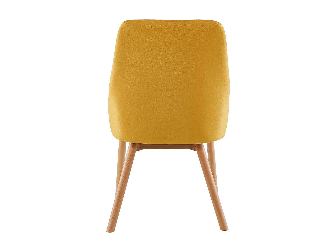 Lote de 2 sillas "Tamiko" - Amarillo