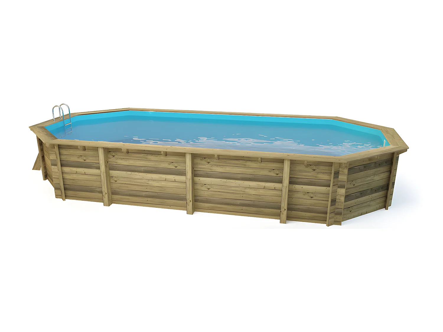 Piscine bois " Ibiza 130" - 8.57 x 4.57 x 1.31 m