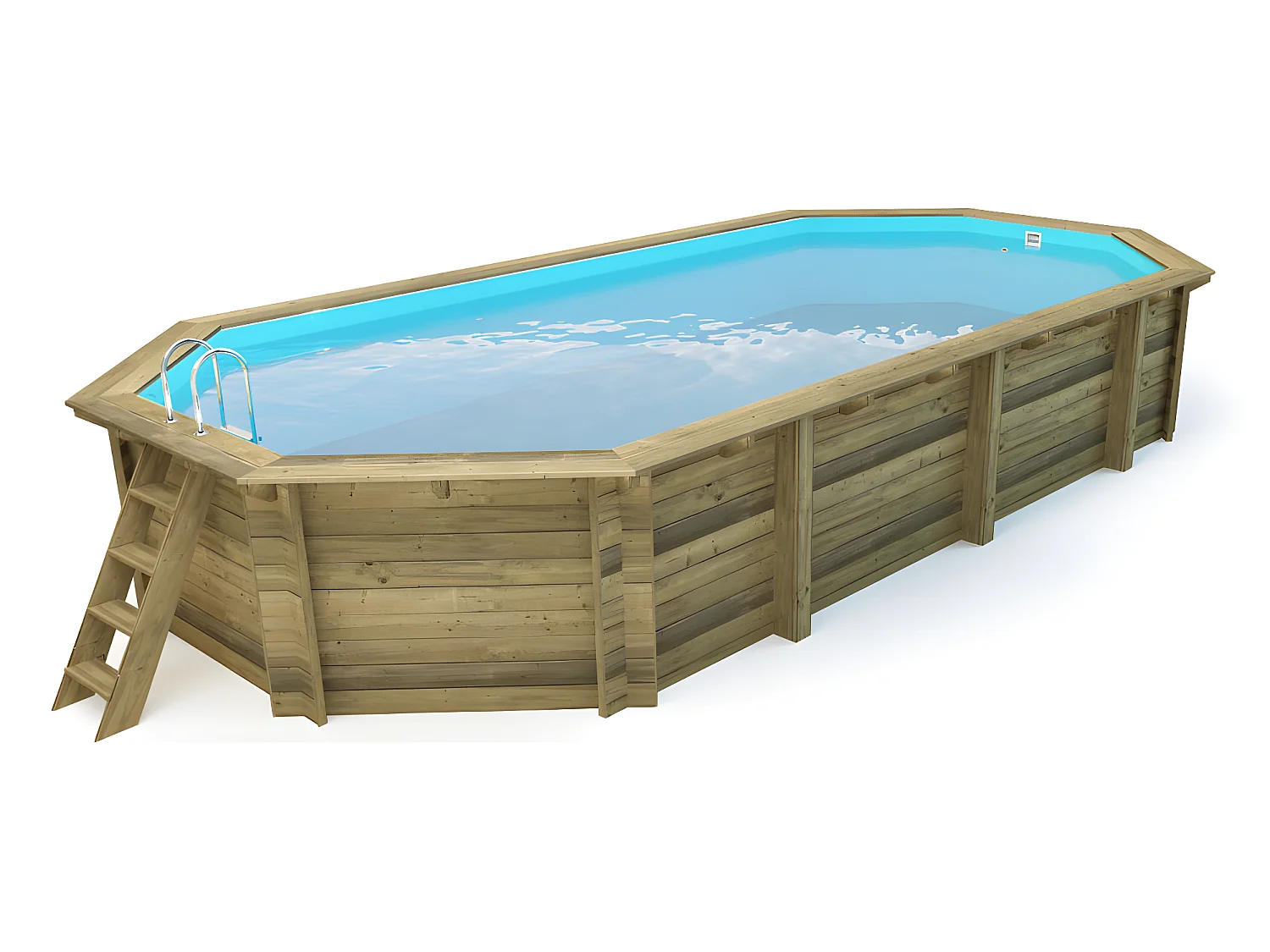 Piscine bois " Ibiza 130" - 8.57 x 4.57 x 1.31 m