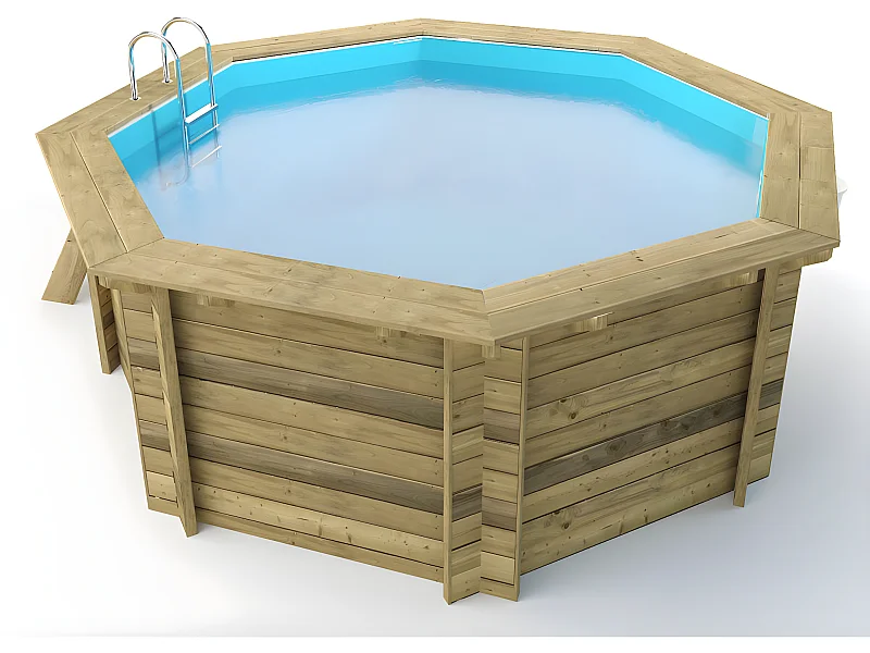 Piscine bois " Verona " - 5.10 x 1.20 m
