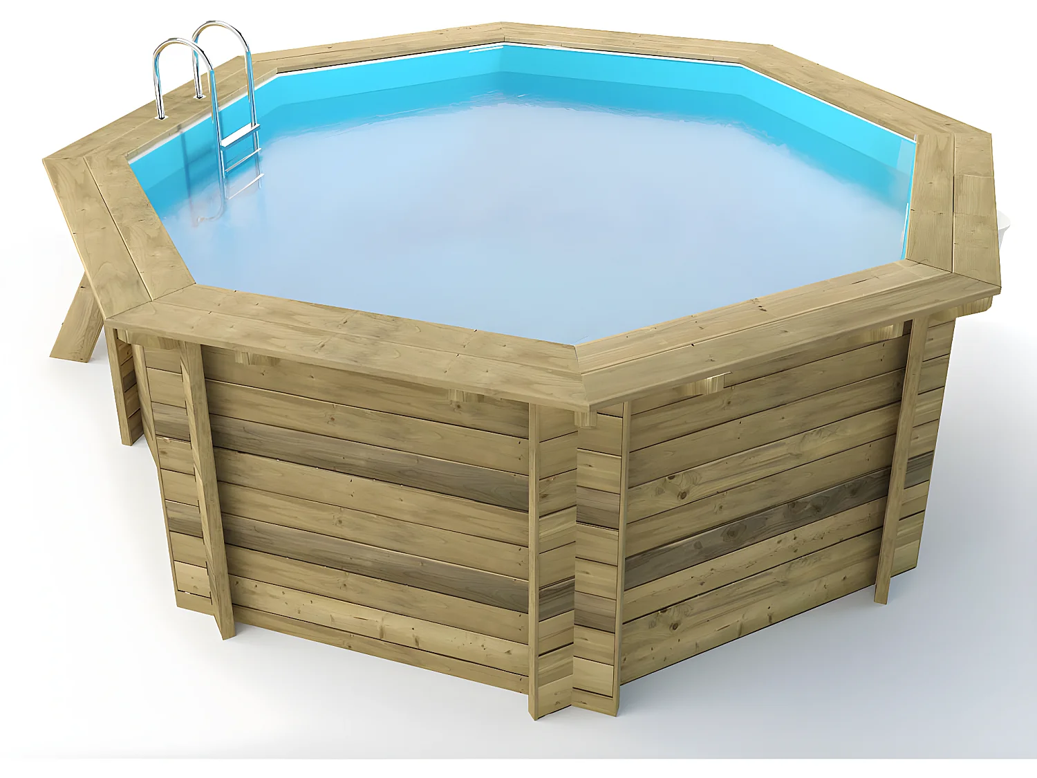 Piscine bois " Verona " - 5.10 x 1.20 m