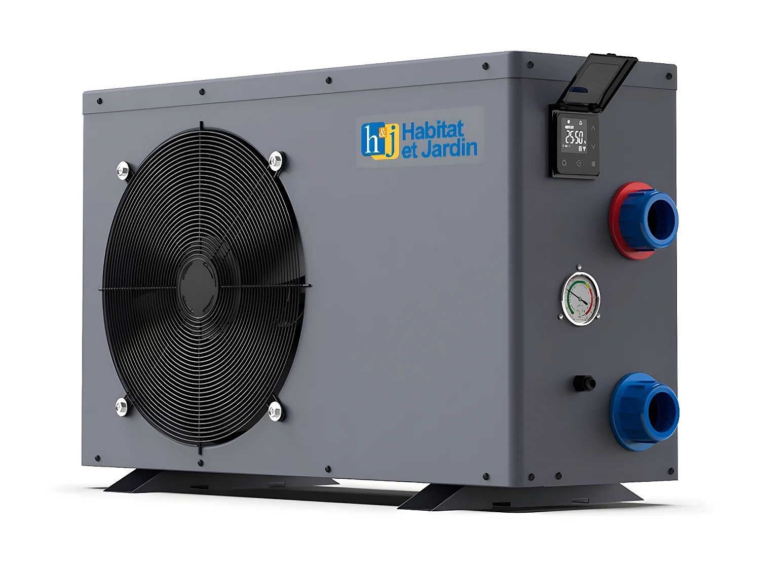 Piscina de madera " Palma " - 7,57 x 4,07 x 1,31 m + Bomba de calor 6,1 kW