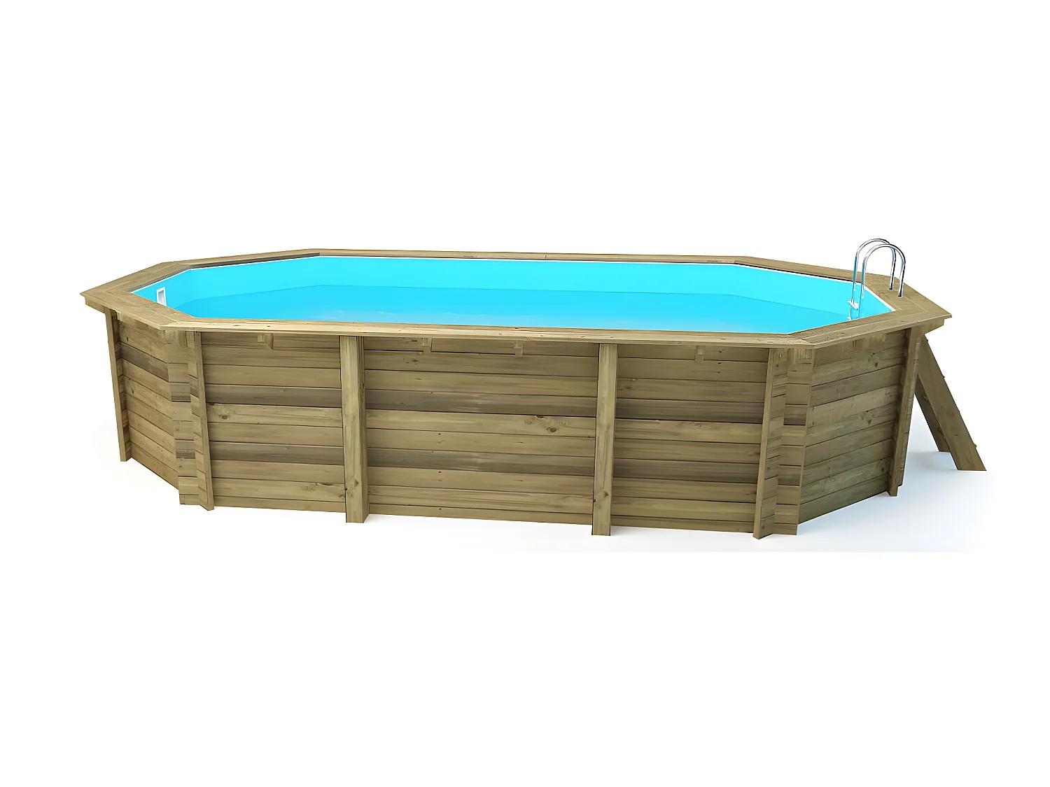 Piscine bois "Florida 130" - 6.57 x 4.57 x 1.31 m