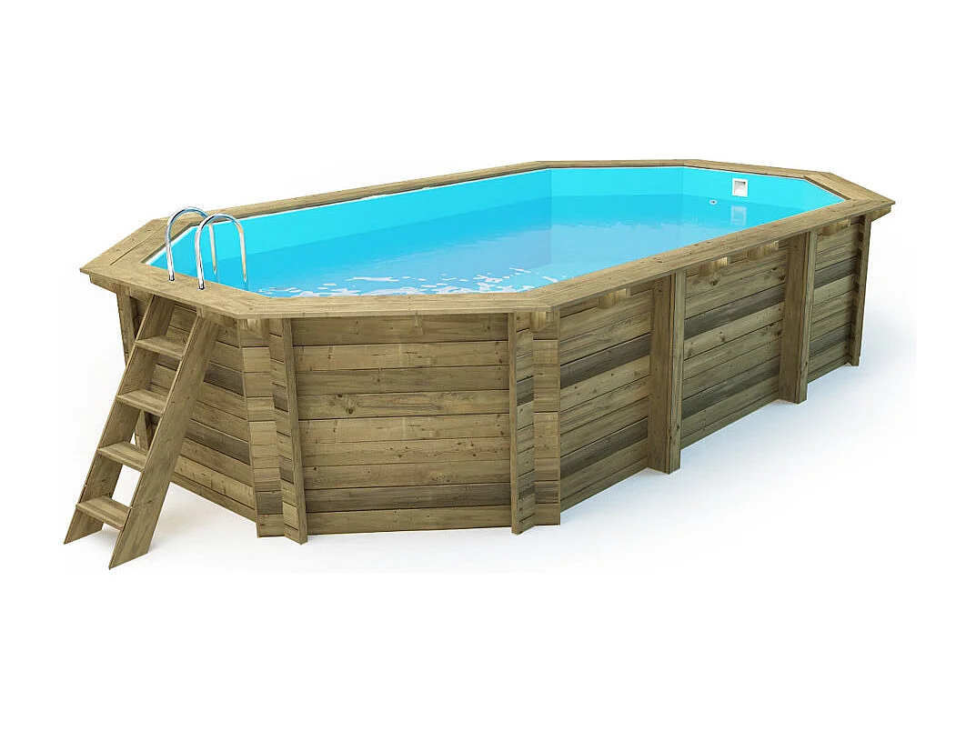 Piscine bois "Florida 130" - 6.57 x 4.57 x 1.31 m