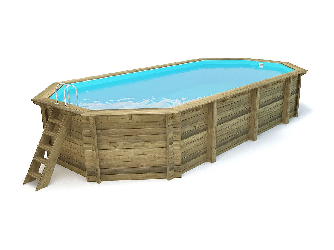 Piscine bois " Sevilla 145 " - 8.57 x 4.57 x 1.45 m
