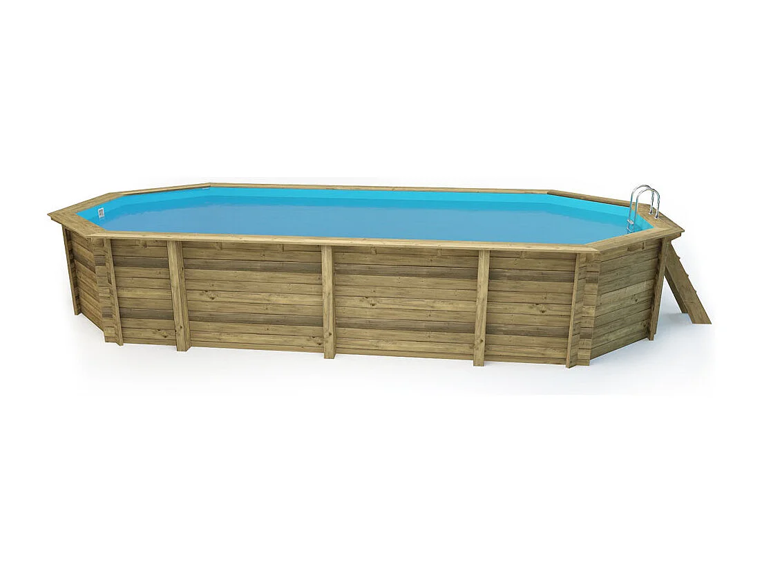 Piscine bois " Sevilla 145 " - 8.57 x 4.57 x 1.45 m