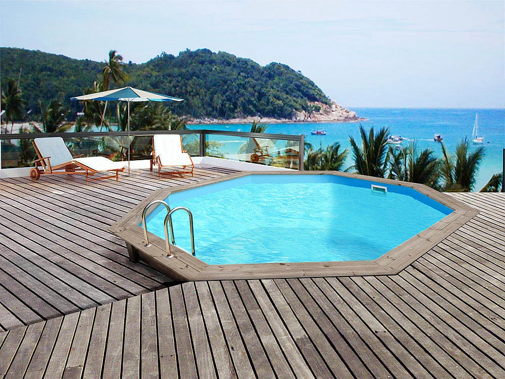 Piscine bois  Venecia " -  5.80 x 1.31m