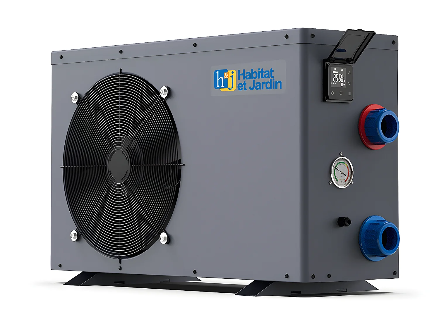 Piscine bois " Verona " - 5.10 x 1.20 m + Pompe à chaleur - Puissance 6.1 kW