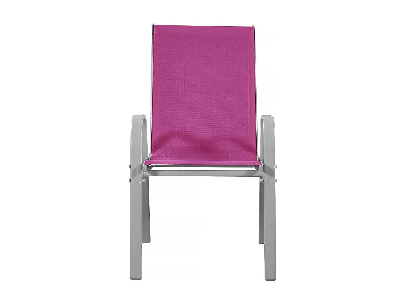 Juego de 2 sillas jardín Textileno "Cordoba" - Phoenix - Rosado