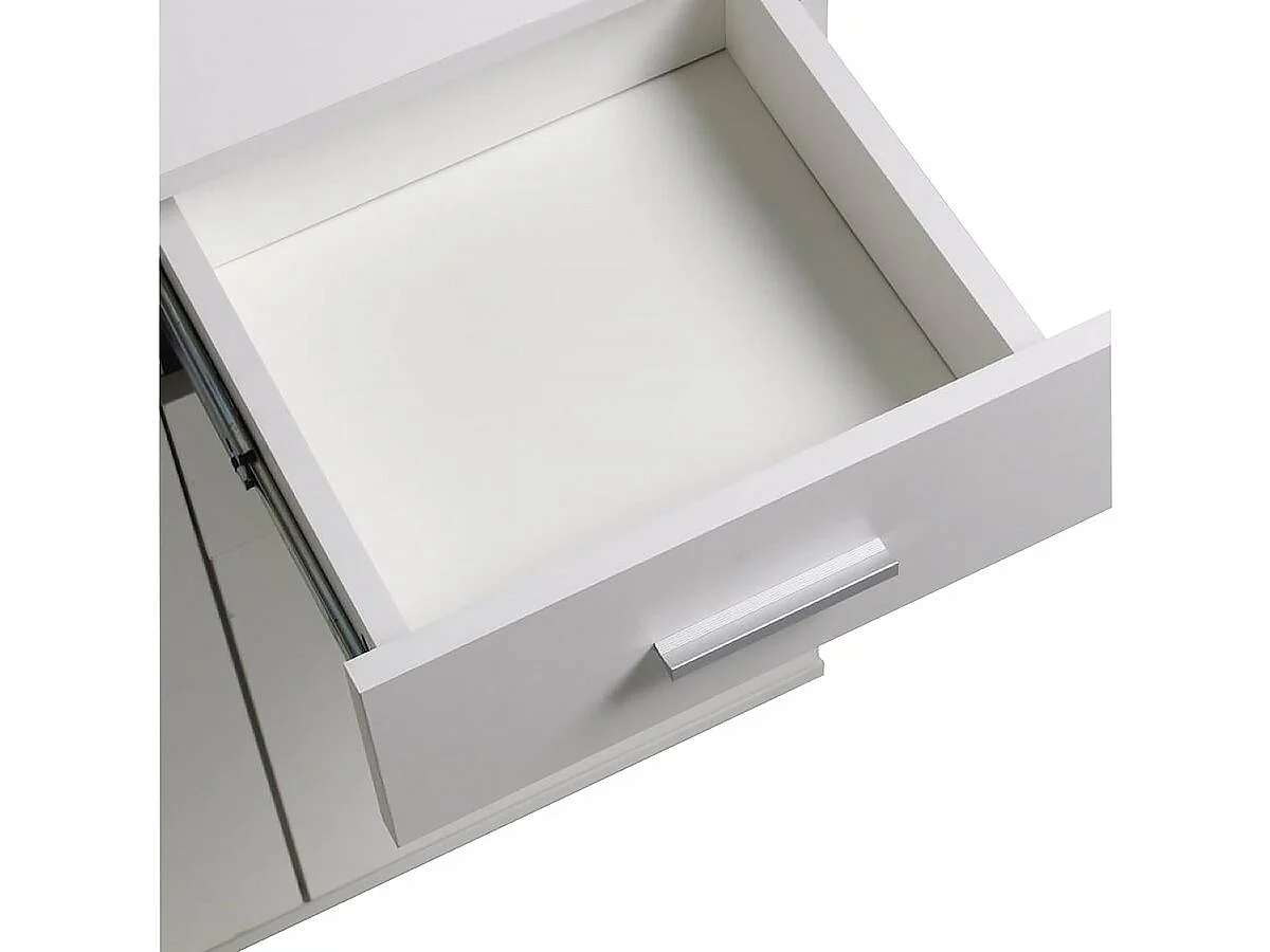 Aparador "Boswell" - 107 x 78 x 35 cm - Blanco