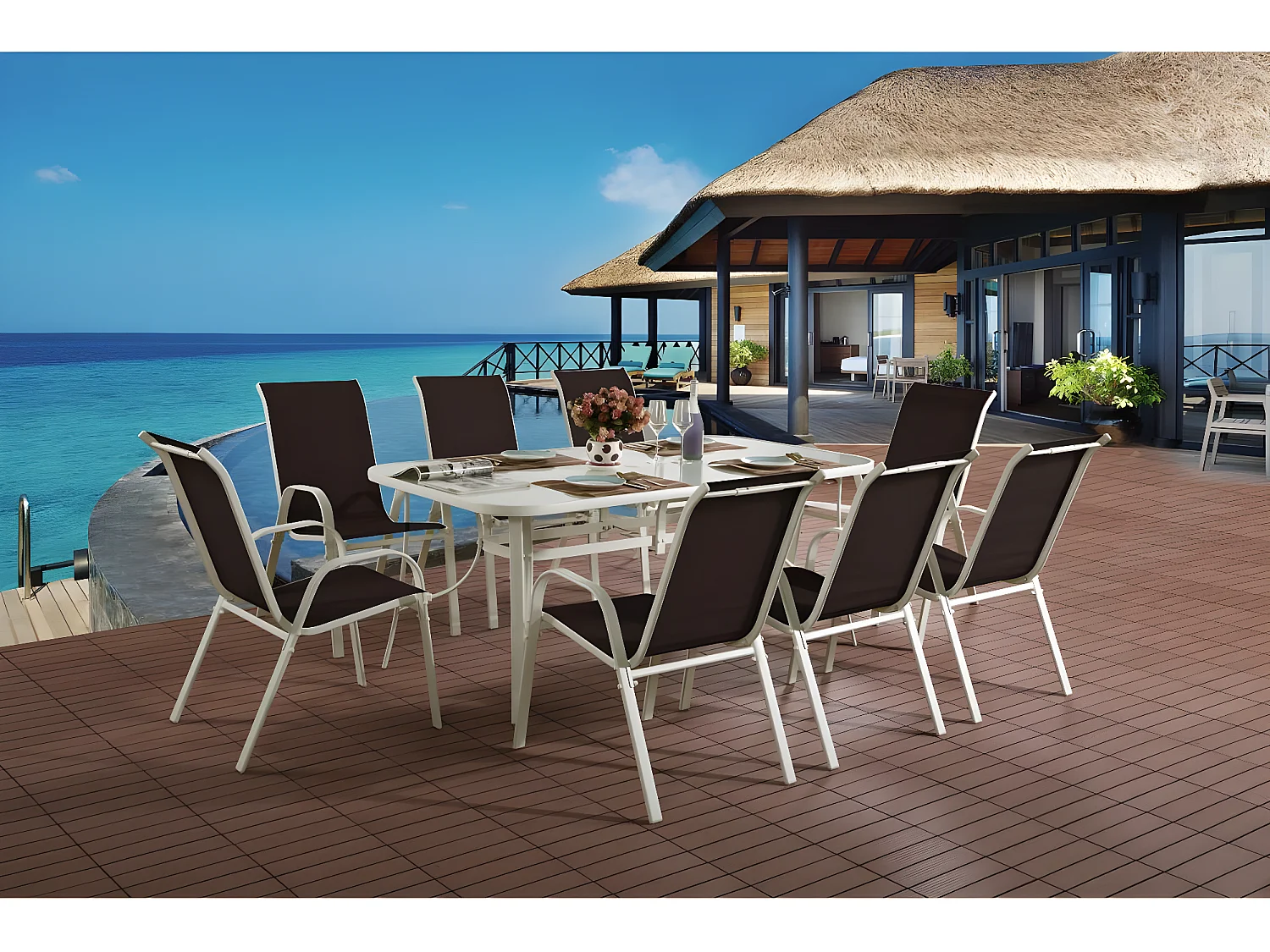 Salon ogrodowy "Cordoba XL 180"