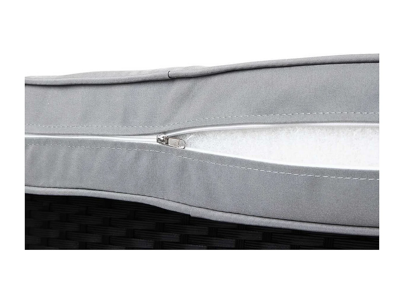 Salon de jardin "Ibiza"  Atlanta 2 piezas - Negro