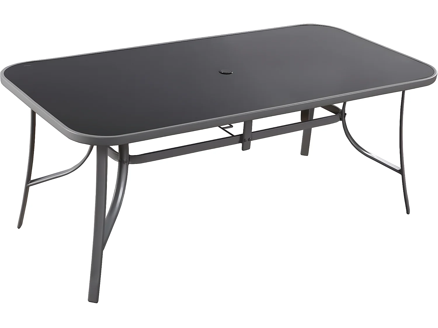 Salon de jardin "Cordoba XL 180" - Phoenix - Noir